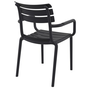 zougris-20.0763 PARIS BLACK ΠΟΛΥΘΡΟΝΑ ΠΟΛ/ΝΙΟΥ 58X59X84ΕΚ.