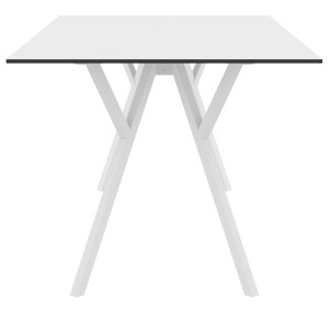 zougris-20.0826 MAX ΤΡΑΠΕΖΙ 140X80Χ74ΕΚ. WHITE LAMINATE 12MM
