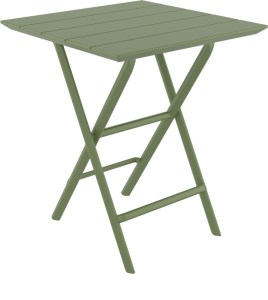 zougris-20.0895 HELEN OLIVE GREEN 60Χ60X74ΕΚ. ΤΡΑΠΕΖΙ ΠΤΥΣ/ΝΟ ΠΟΛ/ΝΙΟΥ