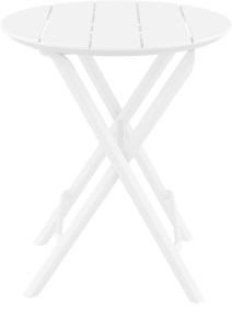 zougris-20.0898 HELEN WHITE Φ60X74ΕΚ. ΤΡΑΠΕΖΙ ΠΤΥΣ/ΝΟ ΠΟΛ/ΝΙΟΥ