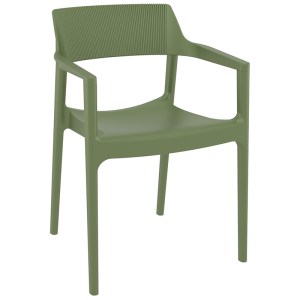 zougris-20.0932.5 TULUM OLIVE GREEN ΠΟΛΥΘΡΟΝΑ ΠΟΛ/ΝΙΟΥ 55X52X79ΕΚ.