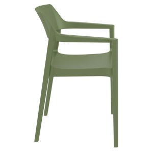 zougris-20.0932.5 TULUM OLIVE GREEN ΠΟΛΥΘΡΟΝΑ ΠΟΛ/ΝΙΟΥ 55X52X79ΕΚ.