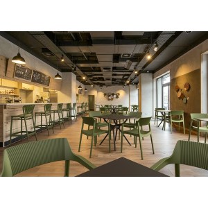 zougris-20.0932.5 TULUM OLIVE GREEN ΠΟΛΥΘΡΟΝΑ ΠΟΛ/ΝΙΟΥ 55X52X79ΕΚ.