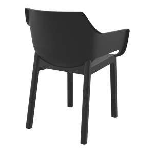zougris-20.0935.1 DORA BLACK ΠΟΛΥΘΡΟΝΑ ΠΟΛ/ΝΙΟΥ 58X59X80ΕΚ.