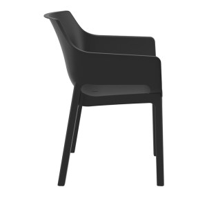 zougris-20.0935.1 DORA BLACK ΠΟΛΥΘΡΟΝΑ ΠΟΛ/ΝΙΟΥ 58X59X80ΕΚ.