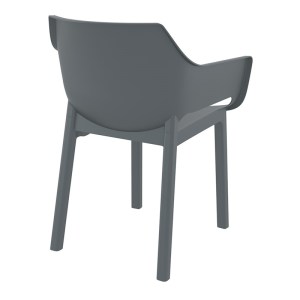zougris-20.0935.2 DORA DARK GREY ΠΟΛΥΘΡΟΝΑ ΠΟΛ/ΝΙΟΥ 58X59X80ΕΚ.