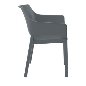 zougris-20.0935.2 DORA DARK GREY ΠΟΛΥΘΡΟΝΑ ΠΟΛ/ΝΙΟΥ 58X59X80ΕΚ.
