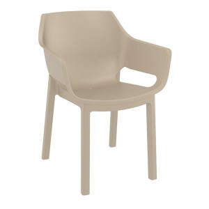 zougris-20.0935.3 DORA TAUPE ΠΟΛΥΘΡΟΝΑ ΠΟΛ/ΝΙΟΥ 58X59X80ΕΚ.