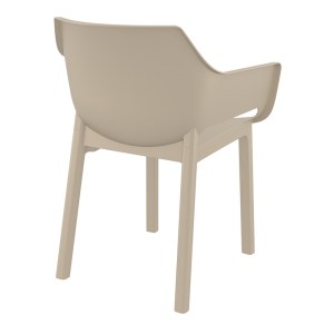 zougris-20.0935.3 DORA TAUPE ΠΟΛΥΘΡΟΝΑ ΠΟΛ/ΝΙΟΥ 58X59X80ΕΚ.