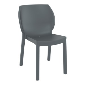 zougris-20.0936.2 NORA DARK GREY ΚΑΡΕΚΛΑ ΠΟΛ/ΝΙΟΥ 51X59X80ΕΚ.