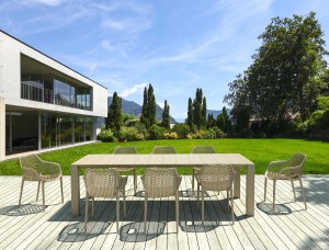 zougris-20.9990 ΣΕΤ ΤΡΑΠΕΖΑΡΙΑΣ 9ΤΜΧ VEGAS AIR XL TAUPE 100X260/300Χ75ΕΚ.