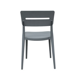 Zougris - 21.0012 EMILY DARK GREY ΚΑΡΕΚΛΑ ΠΟΛ/ΝΙΟΥ 43.5X51X80ΕΚ.