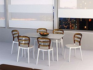 zougris-32.0046 BIBI WHITE/AMBER TRANSP.ΚΑΡΕΚΛΑ