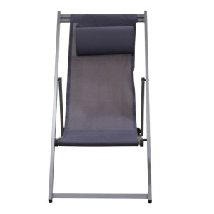 zougris-34.0047.1 DEVIN ΣΕΖΛΟΝΓΚ GREY ΑΛΟΥΜΙΝΙΟΥ 58X95-102X78-95ΕΚ.