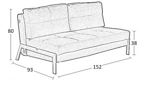 Zougris - 40.0084 SARA Q PATCHWORK ΥΦΑΣΜΑ ΚΑΝΑΠΕΣ/ΚΡΕΒΑΤΙ 152Χ93Χ80ΕΚ.