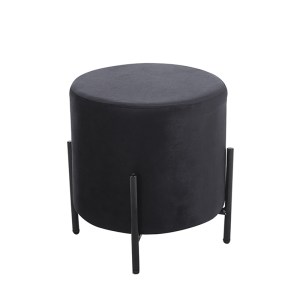 Zougris - 40.0141 BELLA/R ΣΚΑΜΠΟ BLACK VELVET ΥΦΑΣΜΑ Φ.35Χ38ΕΚ.