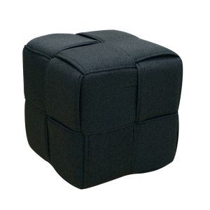 zougris-40.0164 LINE ΣΚΑΜΠΟ BLACK ΥΦΑΣΜΑ 40X40X40ΕΚ.