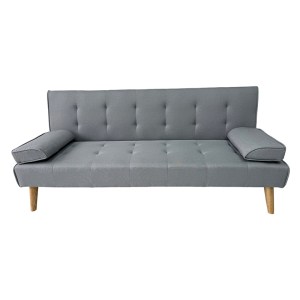 zougris-40.0206.2 MERYL LIGHT GREY ΥΦΑΣΜΑ ΚΑΝΑΠΕΣ ΚΡΕΒΑΤΙ 170X81X74ΕΚ.