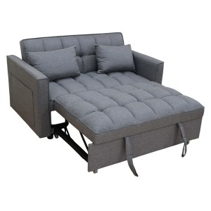 Zougris - 40.0314 WIND GREY ΥΦΑΣΜΑ ΚΑΝΑΠΕΣ/ΚΡΕΒΑΤΙ 140X85X82ΕΚ.