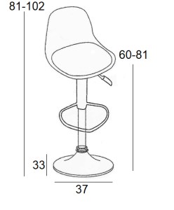 Zougris - 43.2232 BAR92 GREY PP/PU(Σ2)ΣKAMΠO ΜΕ ΑΜΟΡΤΙΣΕΡ