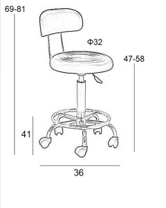 Zougris - 43.2262 BAR72 ΜΑΥΡΟ PU(Σ2)ΣΚΑΜΠΟ ΜΕ ΑΜΟΡΤ. ΤΡΟΧΗΛΑΤΟ