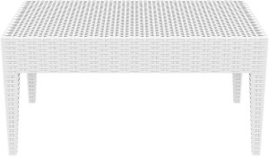 zougris-53.0086 MIAMI WHITE ΤΡΑΠΕΖΙ 92Χ53Χ45ΕΚ. ΠΟΛ/ΝΙΟΥ