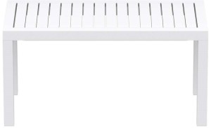 zougris-53.0120 OCEAN WHITE ΤΡΑΠΕΖΙ 90Χ45Χ45ΕΚ. ΠΟΛ/ΝΙΟΥ