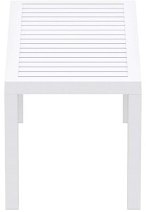 zougris-53.0120 OCEAN WHITE ΤΡΑΠΕΖΙ 90Χ45Χ45ΕΚ. ΠΟΛ/ΝΙΟΥ