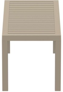 zougris-53.0121 OCEAN TAUPE ΤΡΑΠΕΖΙ 90Χ45Χ45ΕΚ. ΠΟΛ/ΝΙΟΥ