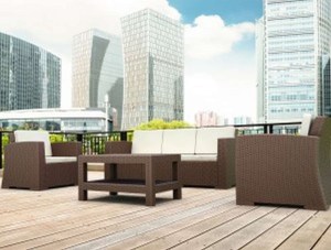 zougris-53.0815 MONACO BROWN 3ΘΕΣΙΟΣ ΚΑΝΑΠΕΣ ΜΕ ΜΑΞ. ΠΟΛ/ΝΙΟΥ 198Χ79Χ79ΕΚ.