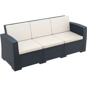 zougris-53.0819 MONACO DARK GREY 3ΘΕΣ.ΚΑΝΑΠΕΣ ΜΕ ΜΑΞ. ΠΟΛ/ΝΙΟΥ